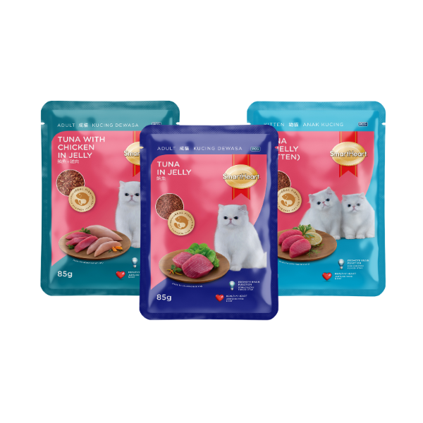 SmartHeart Cat Food In Pouch