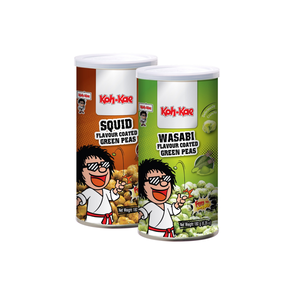 Koh-Kae Coated Green Peas (Canister)