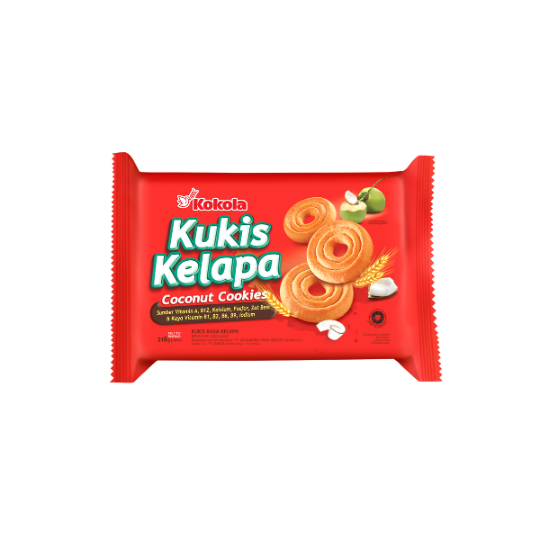 Kokola Cookies 218g Coconut